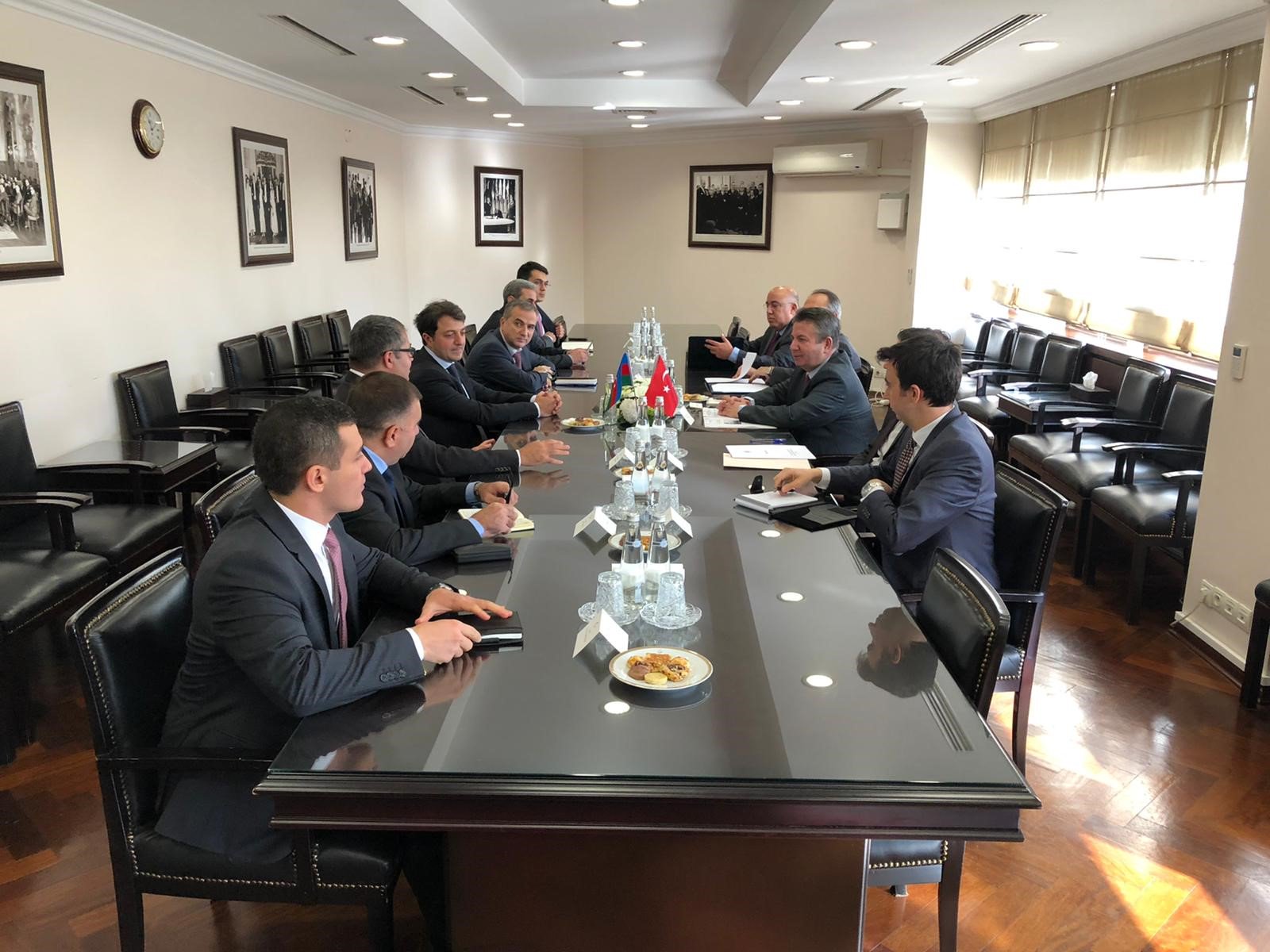Discussion held regarding Nagorno-Karabakh conflict at Turkish Foreign Ministry