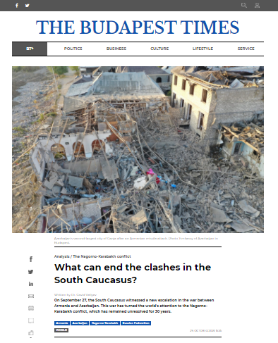 What can end the clashes in the South Caucasus?