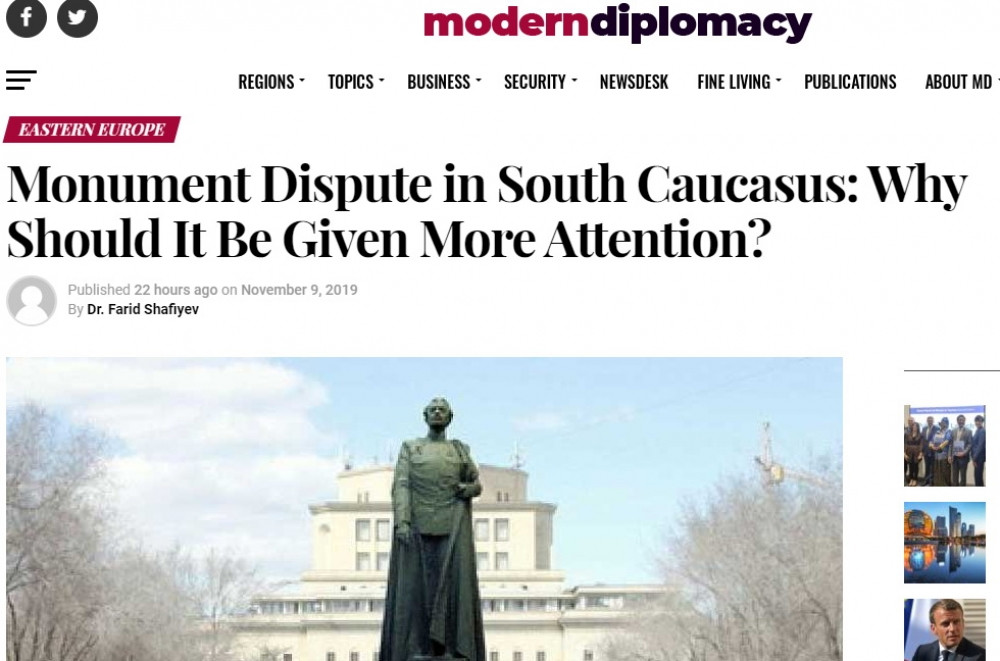 Monument Dispute in South Caucasus: Why Should It Be Given More Attention?