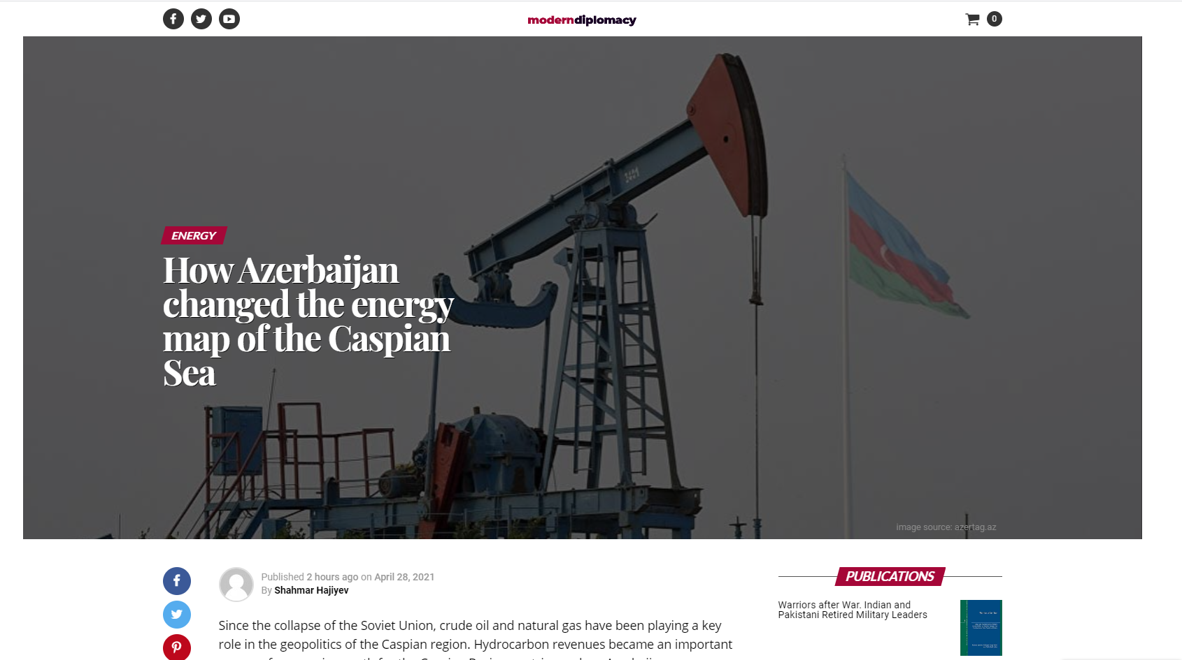 How Azerbaijan changed the energy map of the Caspian Sea