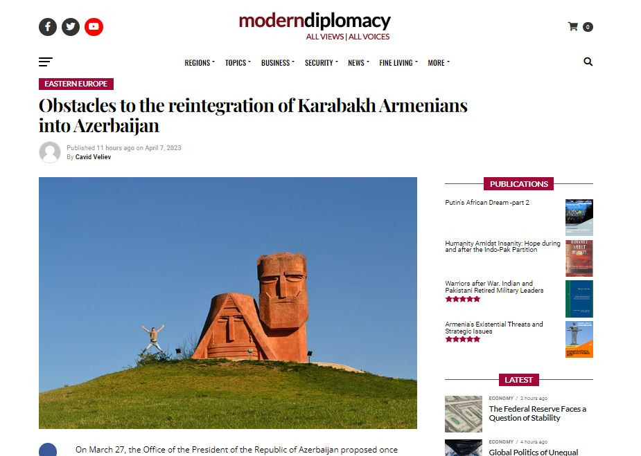 Obstacles to the reintegration of Karabakh Armenians into Azerbaijan