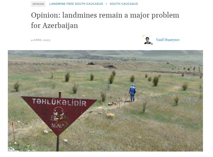 Opinion: landmines remain a major problem for Azerbaijan