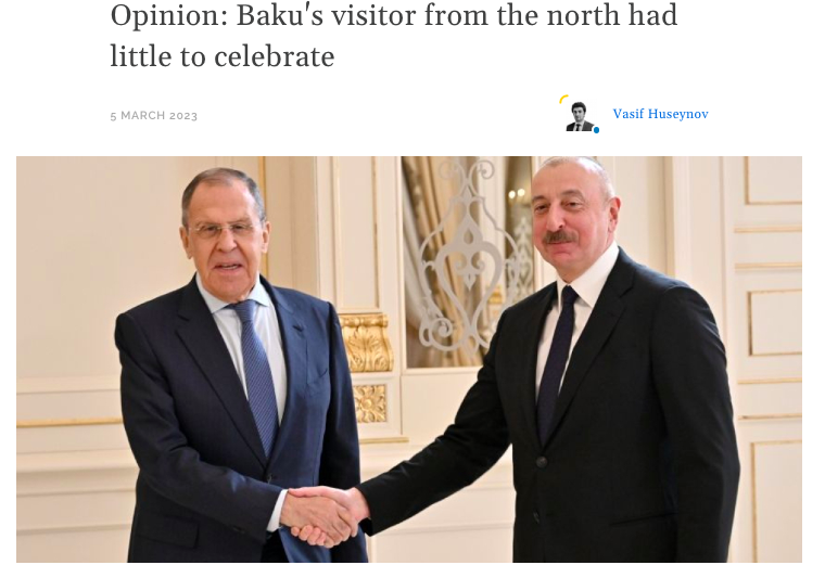 Opinion: Baku's visitor from the north had little to celebrate