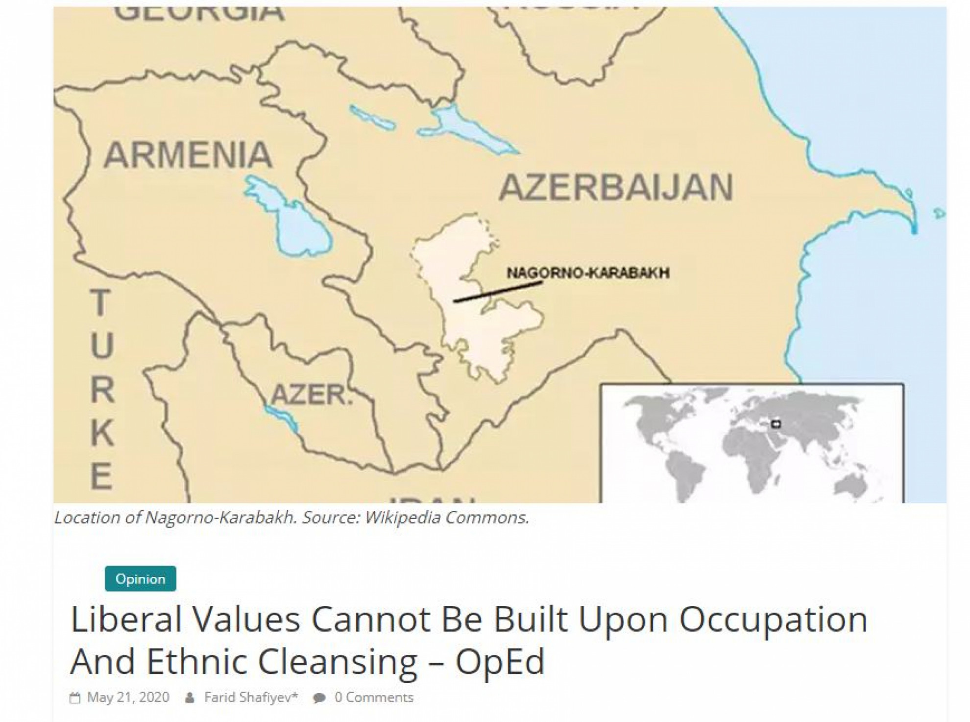 Liberal Values Cannot Be Built Upon Occupation And Ethnic Cleansing – OpEd