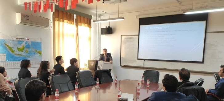 AIR Center delegation met with students learning Azerbaijani language in China