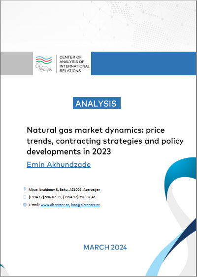 Natural gas market dynamics: price trends, contracting strategies and policy developments in 2023
