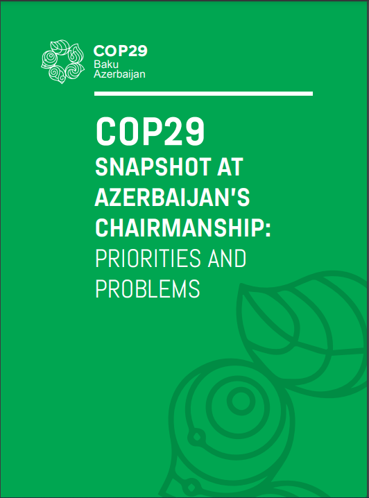 COP29 SNAPSHOT AT AZERBAIJAN’S CHAIRMANSHIP: PRIORITIES AND PROBLEMS