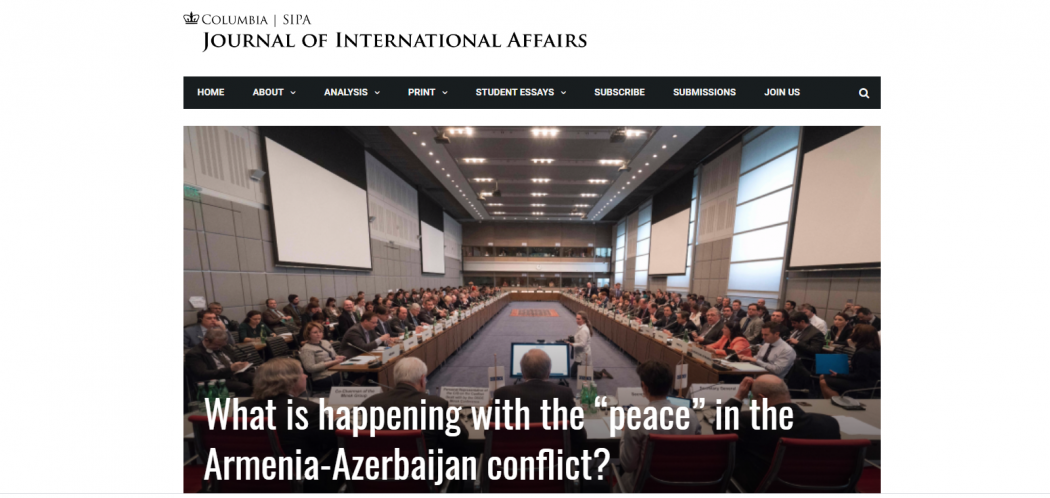 What is happening with the “peace” in the Armenia-Azerbaijan conflict?