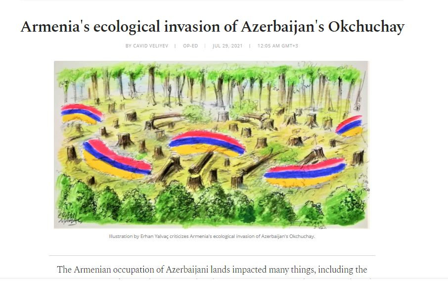 Armenia's ecological invasion of Azerbaijan's Okchuchay