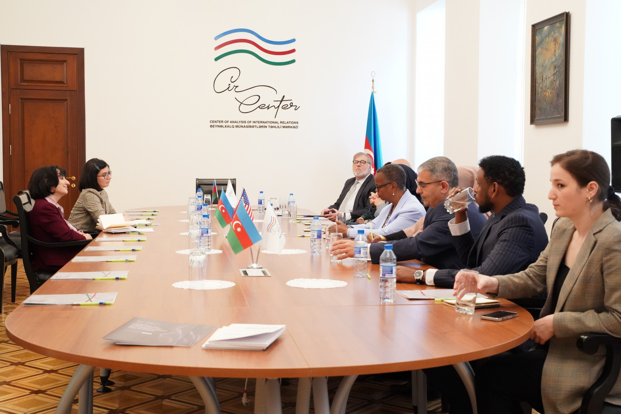 AIR Center hosted a meeting with the Maine-Azerbaijan Society’s delegation