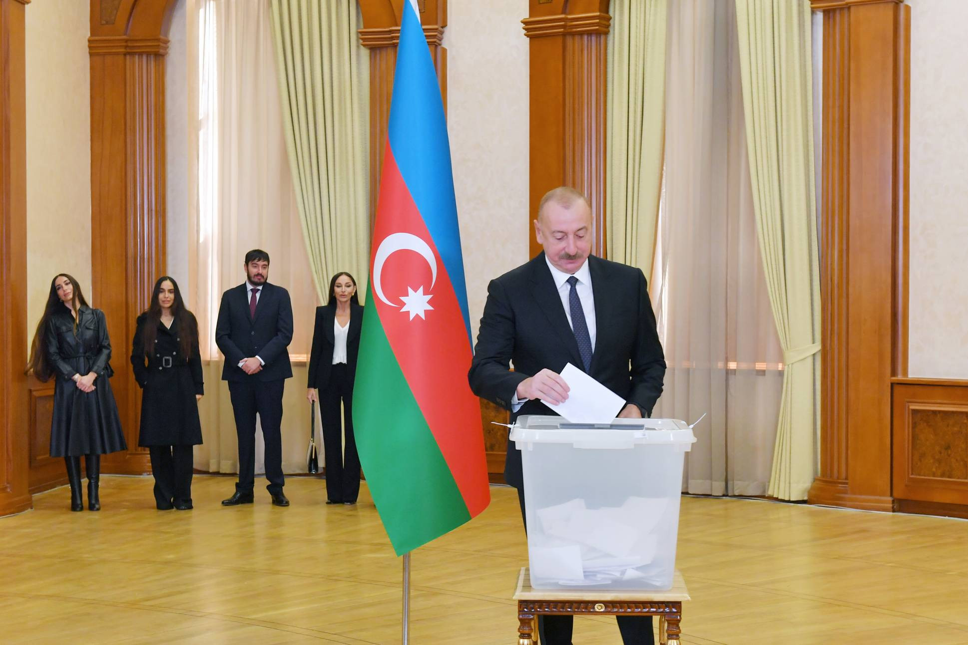 Aliyev Wins Snap Presidential Election