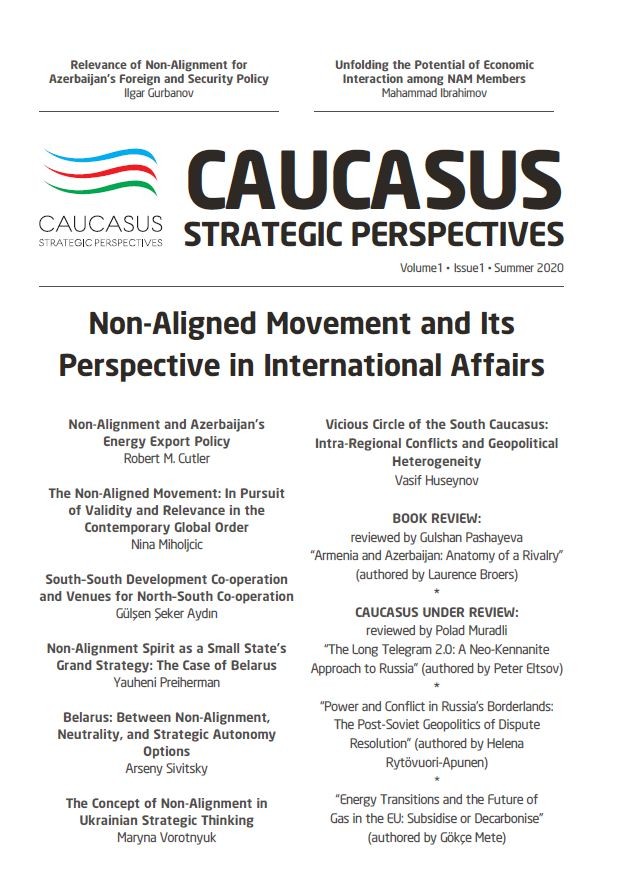 The first issue of the Journal of Caucasus Strategic Perspectives has been released