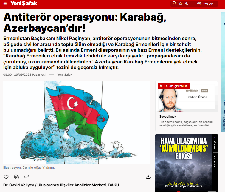 Antiterör operasyonu: Karabağ, Azerbaycan’dır!