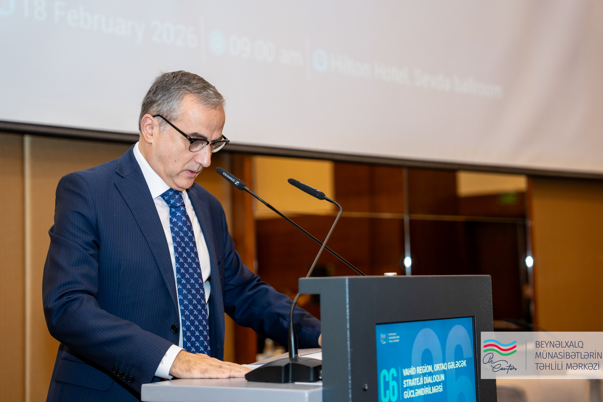 FULL SPEECH: AIR Center's Chairman of the Board, Farid Shafiyev, addressed the C6 Think Tank Conference