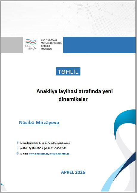 Anakliya layihəsi ətrafında yeni dinamikalar