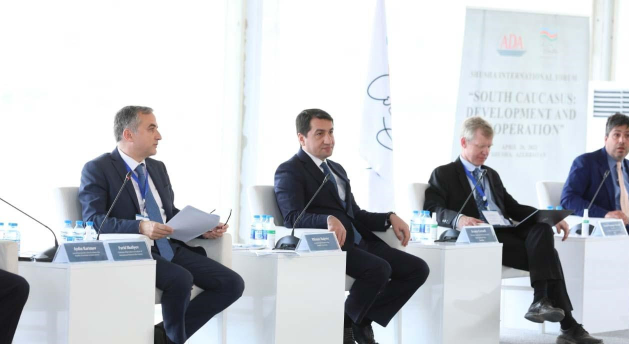 Şuşada “Cənubi Qafqaz: İnkişaf və Əməkdaşlıq” adlı beynəlxalq forum keçirilib
