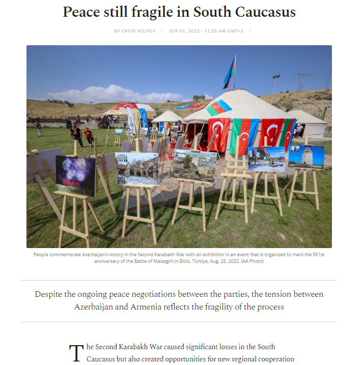Peace still fragile in South Caucasus