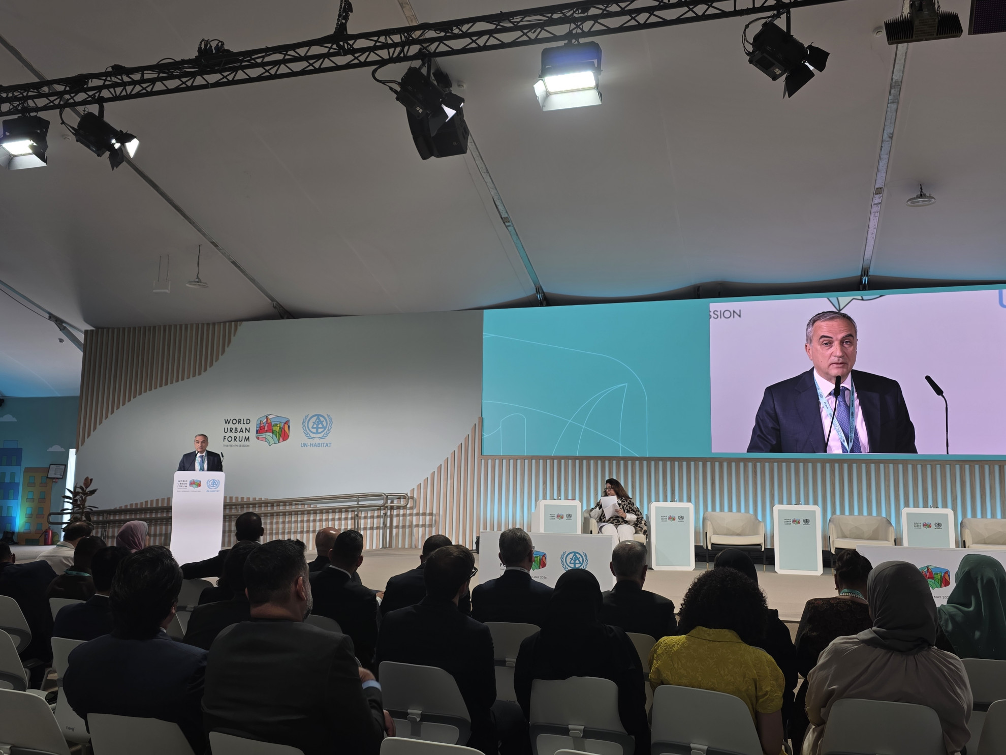 AIR Center Chairman Delivered Speeches at WUF13 Panel Sessions
