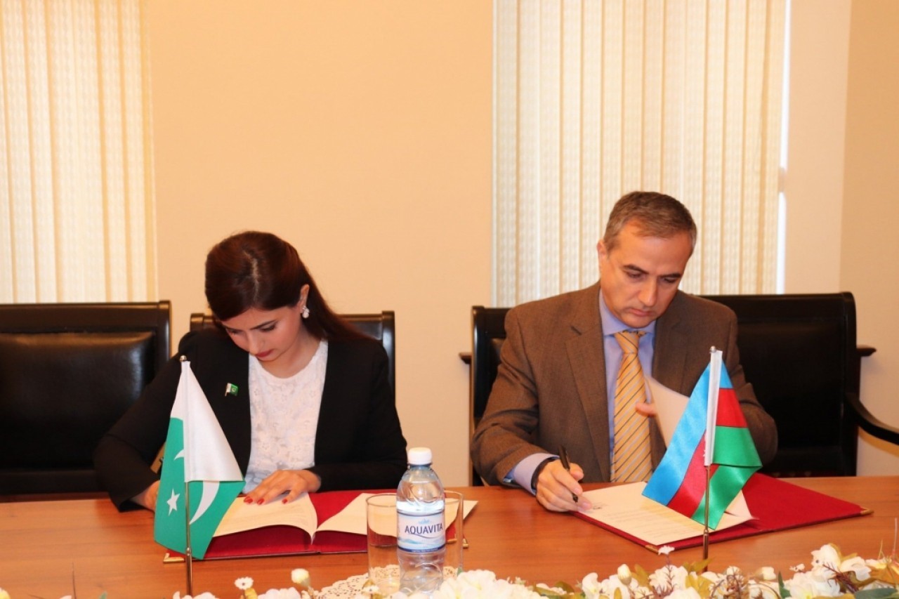 BMTM ilə Pakistanın MEASAC Araşdırma Mərkəzi arasında Anlaşma Memorandumu imzalanıb